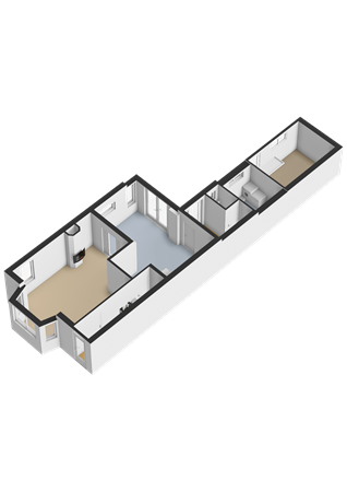 Floorplan - Prinses Margrietstraat 8, 3751 CP Bunschoten-Spakenburg